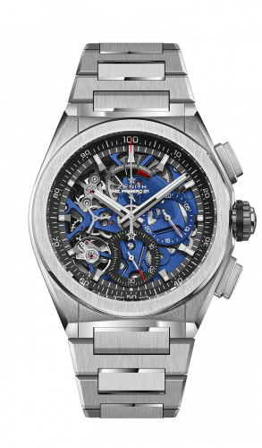 Defy El Primero 21 Titanium / Skeleton / Bracelet