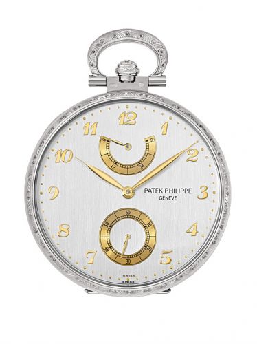 Pocket Watch Lepine Power Reserve White Gold / From Mother to Daughter
