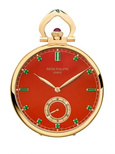 Pocket Watch Lepine Yellow Gold / Tudor Rose