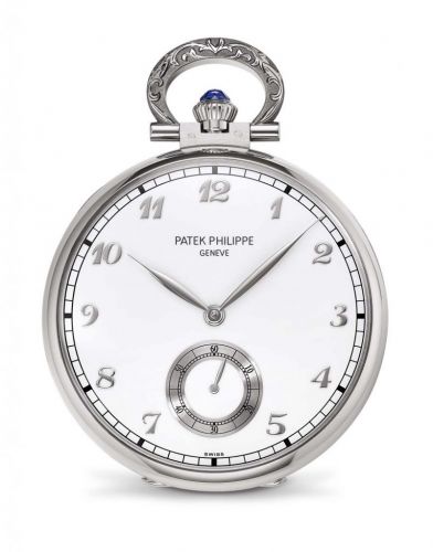 Pocket Watch Lepine White Gold / Pittsburgh