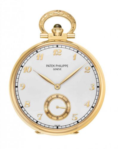 Pocket Watch Lepine Yellow Gold / Yosemite Valley
