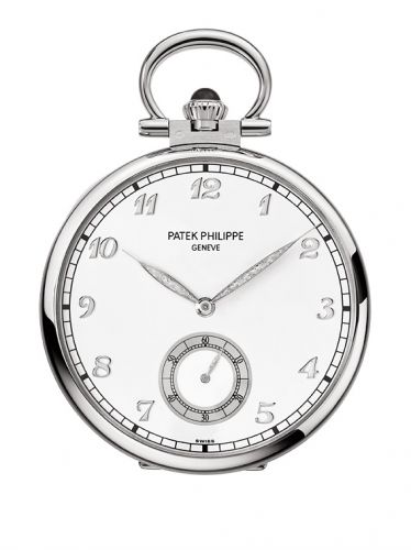 Pocket Watch Lepine White Gold / Place du Molard