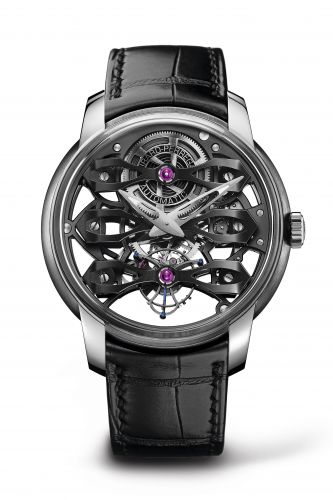Neo Tourbillon with Three Bridges Skeleton Titanium