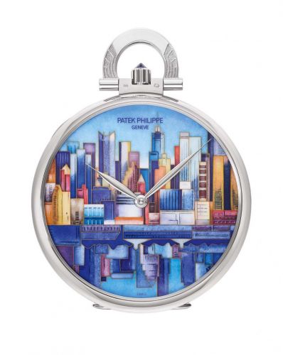 Pocket Watch Lepine White Gold / Manhattan-Brooklyn