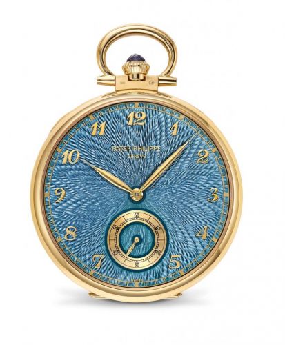 Pocket Watch Lepine Yellow Gold / Bald Eagle
