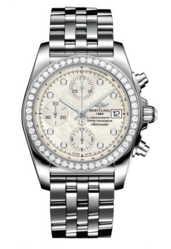 Chronomat 38 SleekT Stainless Steel / Diamond / MOP / Bracelet
