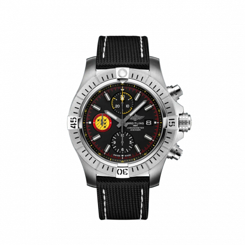 Avenger Chronograph 45 Stainless Steel / Black / Military / Pin / Swiss Air Force Limited Edition