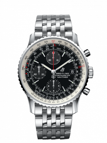 Navitimer 1 Chronograph 41 Stainless Steel / Black / Bracelet