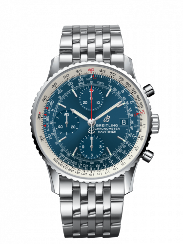 Navitimer 1 Chronograph 41 Stainless Steel / Blue / Bracelet