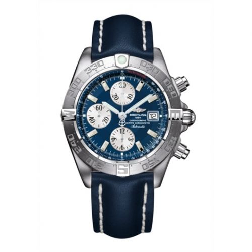 Galactic Chronograph II Stainless Steel / Blue