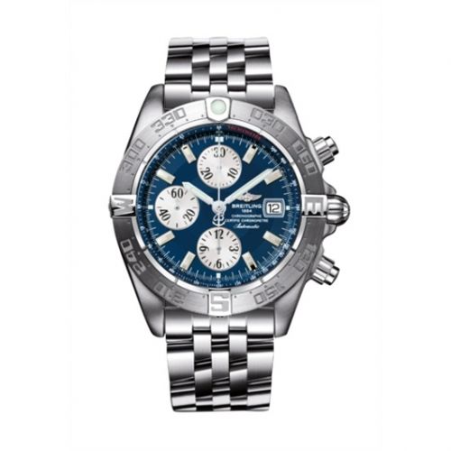 Galactic Chronograph II Stainless Steel / Blue
