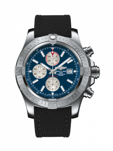 Super Avenger II Stainless Steel / Mariner Blue / Military / Pin