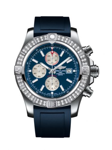 Super Avenger II Stainless Steel / Diamond / Mariner Blue / Rubber / Pin
