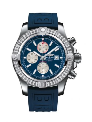 Super Avenger II Stainless Steel / Diamond / Mariner Blue / Rubber / Pin