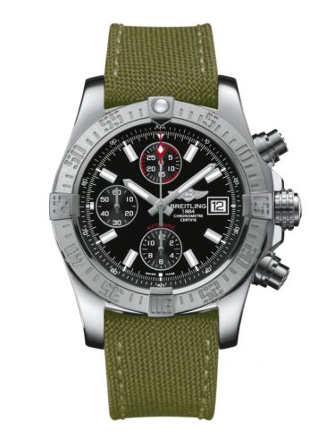 Avenger II Stainless Steel / Volcano Black / Military