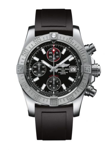 Avenger II Stainless Steel / Volcano Black / Rubber