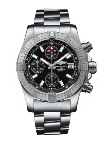 Avenger II Stainless Steel / Volcano Black / Bracelet