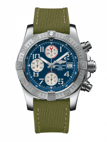 Avenger II Stainless Steel / Mariner Blue / Military / Pin
