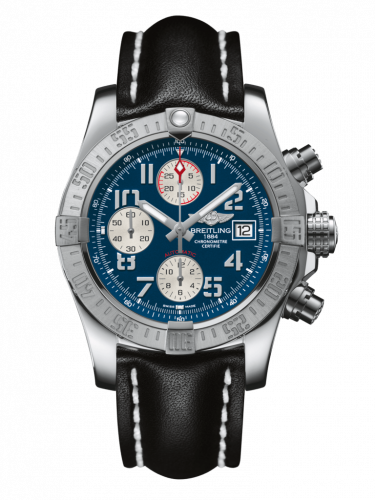 Avenger II Stainless Steel / Mariner Blue / Calf / Pin