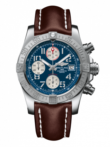 Avenger II Stainless Steel / Mariner Blue / Calf / Pin