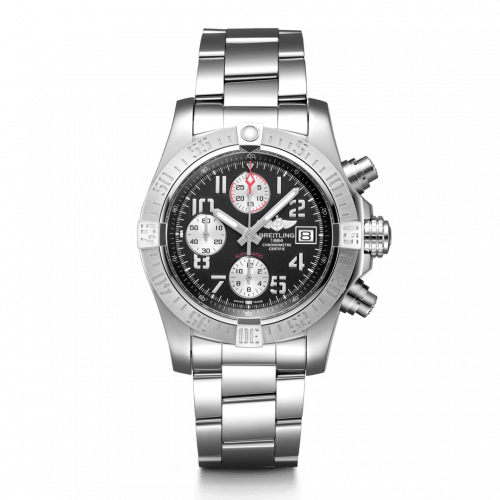Avenger II Stainless Steel / Volcano Black / Bracelet