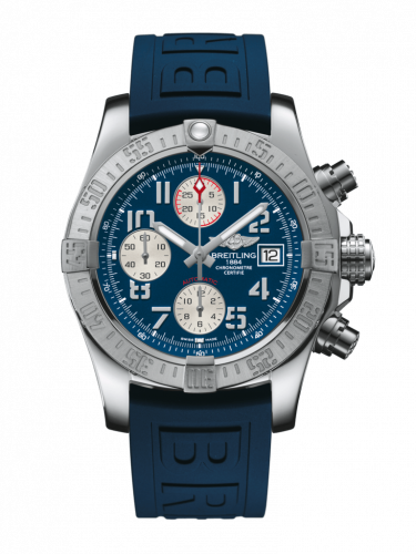 Avenger II Stainless Steel / Mariner Blue / Rubber / Pin