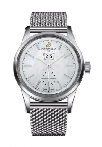 Transocean 38 Stainless Steel / MOP / Bracelet