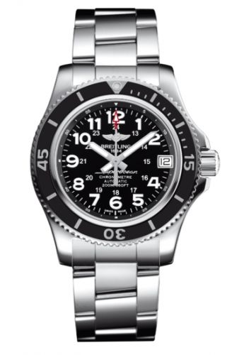 Superocean II 36 Black / Bracelet