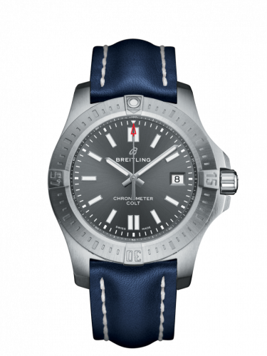 Chronomat Colt 41 Automatic Tempest Grey / Calf / Pin