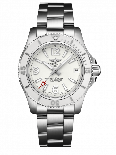 Superocean 36 Stainless Steel / White / Bracelet