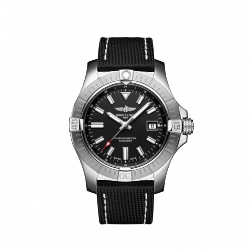 Avenger Automatic 43 Stainless Steel / Black / Military / Pin