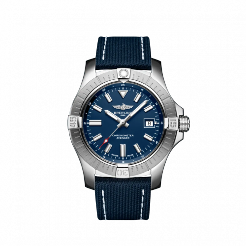 Avenger Automatic 43 Stainless Steel / Blue / Military / Pin