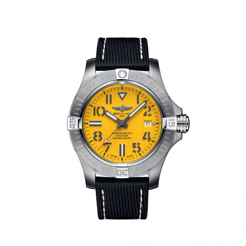Avenger Automatic 45 Seawolf Stainless Steel / Yellow / eComm Exclusive