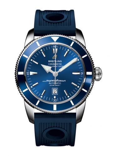 Superocean Heritage 46 Stainless Steel / Blue / Blue / 