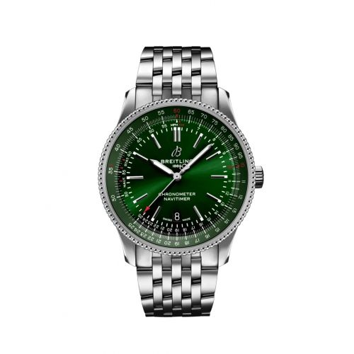Navitimer Automatic 41 Automatic Stainless Steel / Green / Bracelet