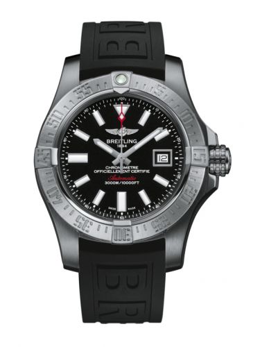 Avenger II Seawolf Stainless Steel / Volcano Black / Rubber / Pin