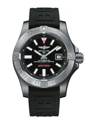 Avenger II Seawolf Stainless Steel / Volcano Black / Rubber / Folding