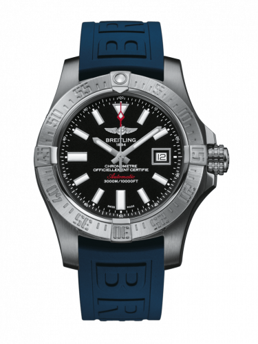 Avenger II Seawolf Stainless Steel / Volcano Black / Rubber / Folding