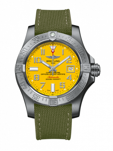Avenger II Seawolf Stainless Steel / Cobra Yellow / Military / Pin