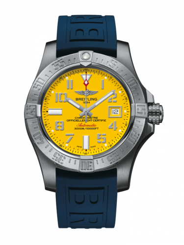 Avenger II Seawolf Stainless Steel / Cobra Yellow / Rubber / Folding