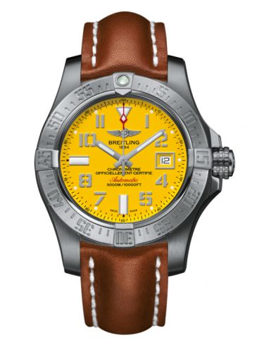Avenger II Seawolf Stainless Steel / Cobra Yellow / Calf / Pin