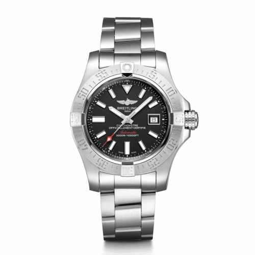 Avenger II Seawolf Stainless Steel / Volcano Black / Bracelet
