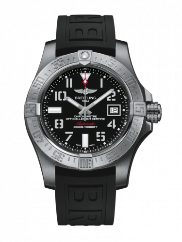Avenger II Seawolf Stainless Steel / Volcano Black / Rubber / Folding