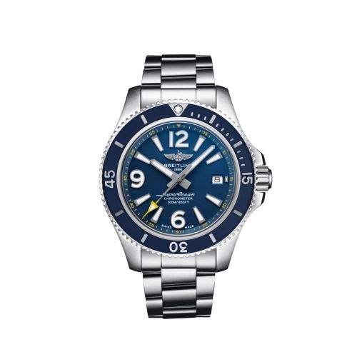 Superocean 42 Stainless Steel / Blue / Japan