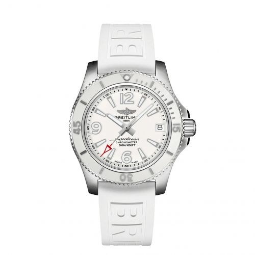 Superocean 42 Stainless Steel / White / Japan