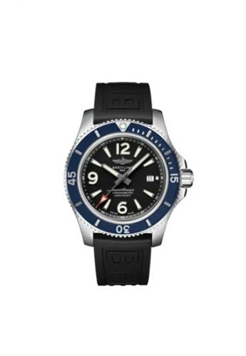 Superocean 44 Stainless Steel / UK Edition / Rubber / Pin