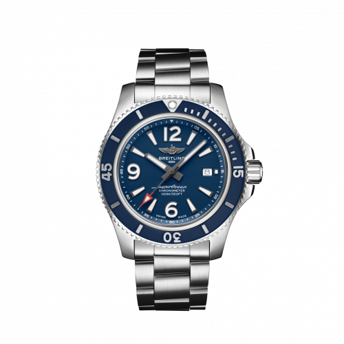 Superocean 44 Stainless Steel / Blue / Bracelet