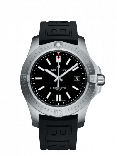 Chronomat Colt 44 Automatic Black / Rubber / Folding