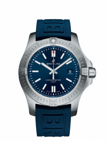 Chronomat Colt 44 Automatic Blue / Rubber / Folding