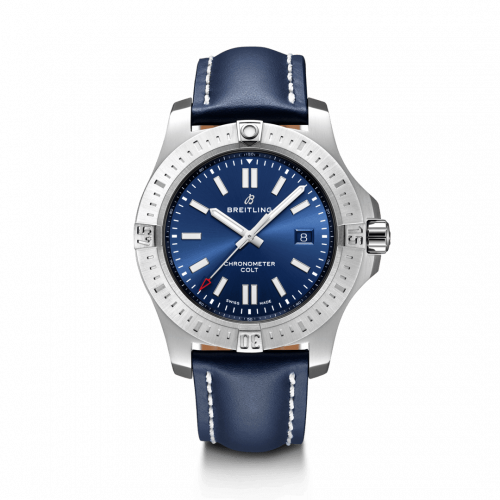 Chronomat Colt 44 Automatic Blue / Calf / Pin